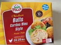 Mängden socker i Chicken Balls Cordon Bleu