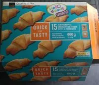 Mängden socker i Croissants au jambon