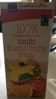 Mängden socker i Multi fruits