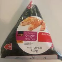 Mängden socker i Onigiri spicy tuna