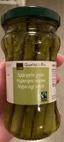 Mängden socker i Green Asparagus