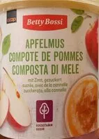 Mängden socker i Apfelmus compote de pommes