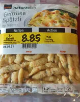 Mängden socker i Spätzli aux légumes x 3