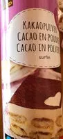 Mängden socker i Cacao en poudre