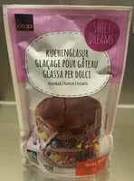 Mängden socker i Glasage pour gâteau foncé