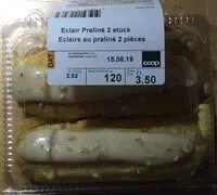 Mängden socker i Éclair au praliné