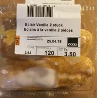 Mängden socker i Éclair à la vanille (2 pc.)