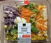 Mängden socker i Salade mixte, avec sauce maison