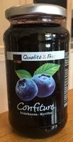 Mängden socker i Confiture myrtille Coop