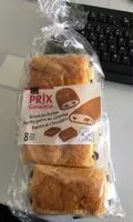 Mängden socker i Petits pains aux chocolat et à l'huile de palme