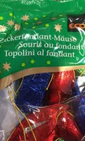 Mängden socker i Souris au fondant fourrées