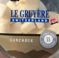 Mängden socker i Le Gruyère