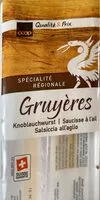 Mängden socker i Gruyères Knoblauchwirst