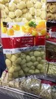 Mängden socker i Gnocchi aux pommes de terre