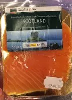 Mängden socker i Rauchlachs, Scotland, Lachs