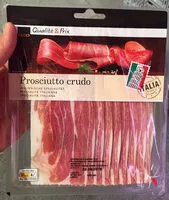 Mängden socker i Prosciutto crudo spécialité italienne
