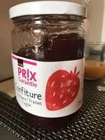 Mängden socker i Confiture de fraise
