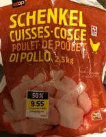 Mängden socker i Cuisse de poulet