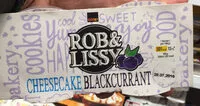 Mängden socker i Rob & Lissy Cheesecake Blackcurrant
