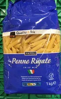 Mängden socker i Qualité & Prix Penne Rigate