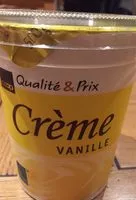 Mängden socker i Coop Qualité & Prix Crème vanille