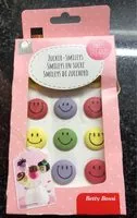 Mängden socker i Smileys en sucre