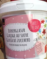 Mängden socker i Sweet Dreams Glaçage au sucre en poudre