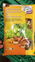 Mängden socker i Mélange de fruits secs