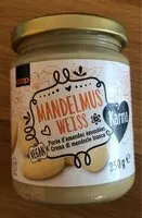 Mängden socker i Mandelmus Weiss