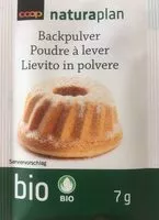 Mängden socker i Coop Naturaplan Backpulver