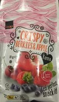 Mängden socker i Crispy Berries & Apple