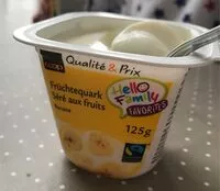 Mängden socker i Séré aux fruits, banane