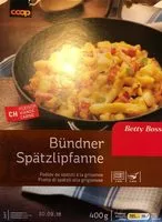 Mängden socker i Bündner spätzlipganne