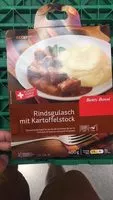 Mängden socker i Goulasch de bœuf et purée de pommes de terre