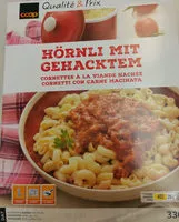 Mängden socker i Cornettes à la viande hachée