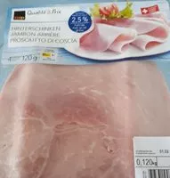 Mängden socker i Hinterschinken