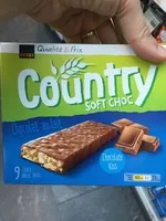 Mängden socker i Country soft choc