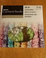 Mängden socker i Decor en sucre