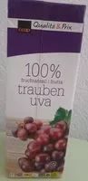 Mängden socker i Jus de raisin