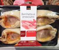 Mängden socker i Barchetta al prosciutto