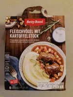 Mängden socker i Betty Bossy Fricandeaux et purée de pomme de terre