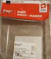 Mängden socker i Burger de Bœuf