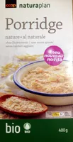 Mängden socker i Porridge nature
