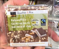 Mängden socker i Galettes de riz au chocolat au lait et au caramel