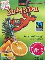Mängden socker i Jamadu Ananas-Orange