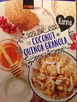 Mängden socker i Coconut Quinoa Granola