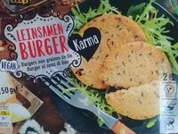 Mängden socker i Burger aux graines de lin