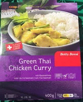 Mängden socker i Green thai chicken curry