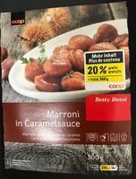 Mängden socker i Marrons dans une sauce caramel