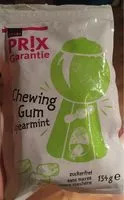 Mängden socker i Spearmint chewing gum
